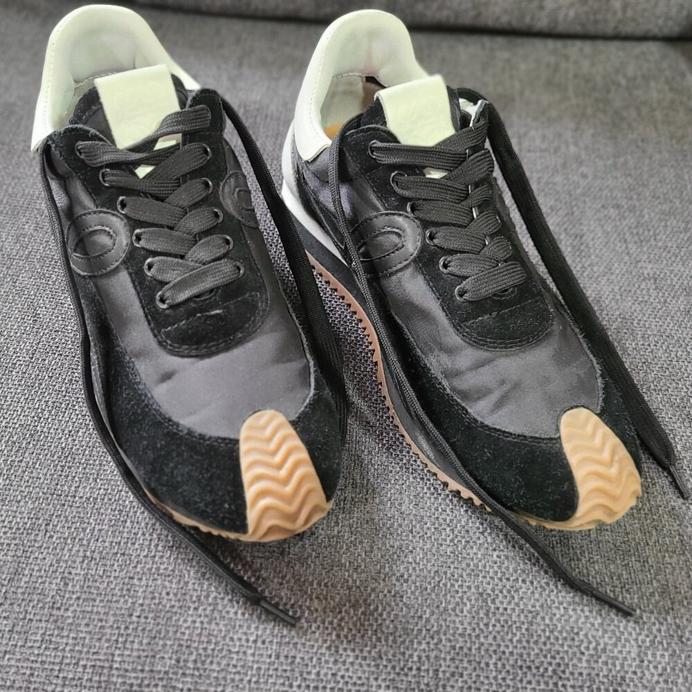 Loewe Flow Runner Leather Trainers